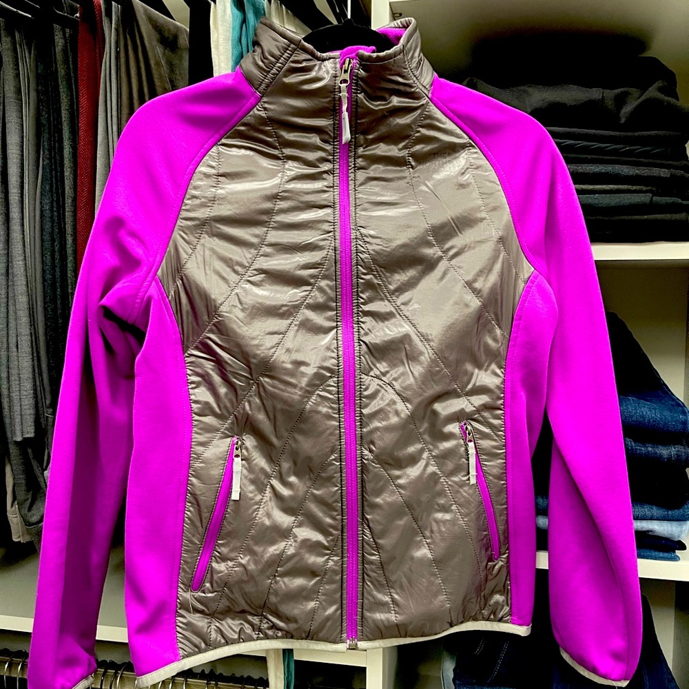 The North Face zip up jacket